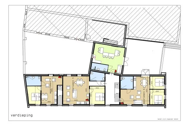 plattegrond-multifunctionele ruimte